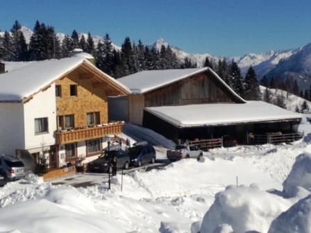 Villa Haus Mondspitze Bürserberg Exterior foto